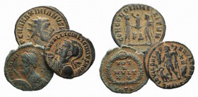 Lot of 3 Roman Imperial Æ coins, including Licinius, Maximianus and Julian II.