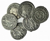 Lot of 3 Roman Imperial Æ coins, including Licinius, Constantine and Constantius.