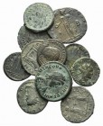 Lot of 11 Roman Imperial Radiates and late Æ coins, to be catalog.