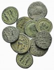 Lot of 10 Roman Imperial Radiates and late Æ coins, to be catalog. Good Fine to near VF
