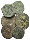 Lot of 6 Byzantine Æ coins, to be catalog.