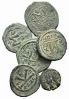 Lot of 6 Byzantine Æ coins, to be catalog.