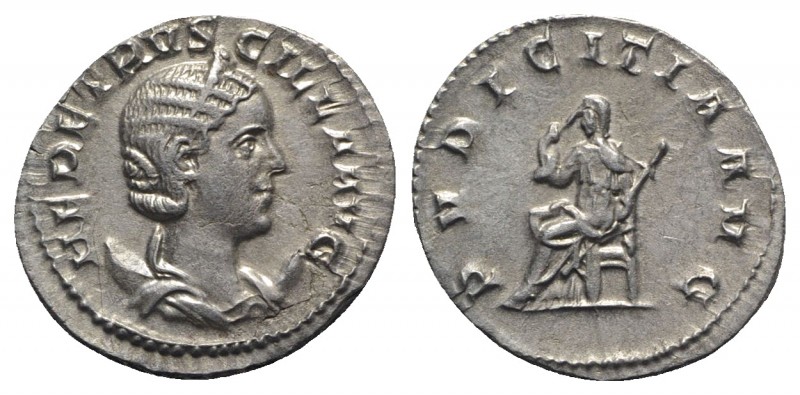 Herennia Etruscilla (Augusta, 249-251). AR Antoninianus (22mm, 3.65g, 12h). Rome...