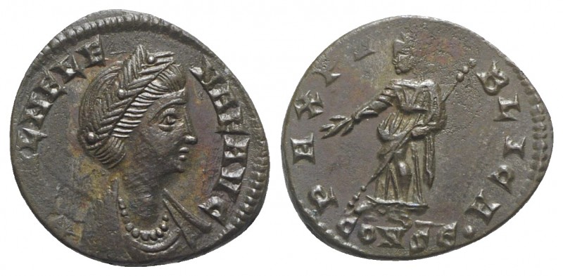 Helena (Augusta, 324-328/30). Æ Follis (15mm, 1.33g, 6h). Constantinople, 337-34...