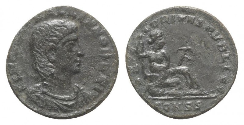 Hannibalianus (Rex Regum, 335-337). Æ Reduced Follis (15mm, 1.40g, 6h). Constant...