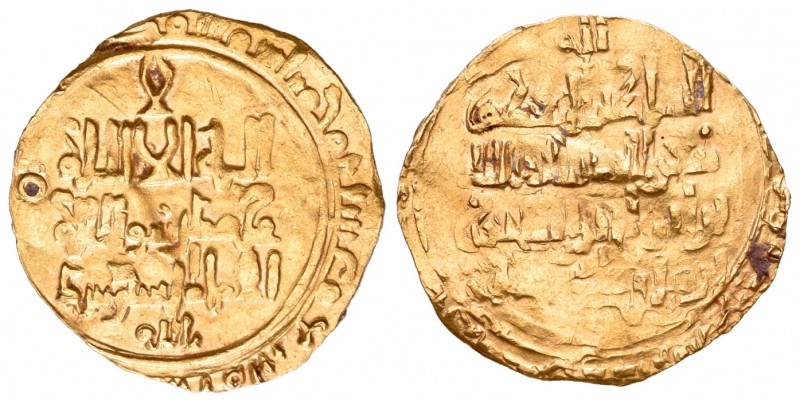 Islamic, Great Seljuqs. Sanjar (AH 511-552 / AD 1118-1157). AV Dinar (3.01g). Ni...