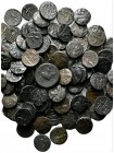 Sicily, lot of 100 Greek Æ coins, to be catalog. Lot sold as is, no return