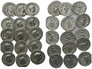 Lot of 15 Roman Antoninianii, to be catalog. Lot sold as is, no return