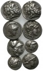 Lot of 8 Greek AR Replicas/Fake coins for study. Lot sold as is, no return