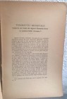 RIZZOLI L. – Tesoretto monetale scoperto nei fondi dei signori Romanin-Jacur in Casaleone (Verona). Milano, 1909. pp. 8.     Raro