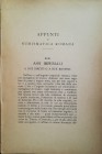 GNECCHI F. – Appunti di Numismatica romana. XCIII. Assi imperiali a due diritti o a due rovesci. Milano, 1909. pp. 10, ill.     raro