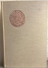 BELLONI G. G. – Le monete Romane dell’età Repubblicana. Catalogo delle raccolte numismatiche. Milano, 1960. pp. 333, tavv. 59+2 raro
