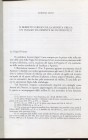 SAVIO A. - Il berretto frigio sulla moneta greca; un viaggio da Oriente ad Occidente. Milano, s.d. pp. 51-65, tavv. 4. ril. cartoncino, buono stato.