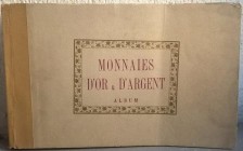 TARDY – Les monnaies d’or, d’argent et de platine internationales – Album. Paris, 1963. tavv. 32 ripiegate    raro e interessante