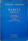 INVESTIMENTI NUMISMATICA - Catalogo prezzario. Rarità Monete. Casa Savoia - Stato Pontificio – Vaticano – San Marino – (dal 1796 al 1963). Firenze, 19...