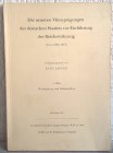 JAEGER K. - Die neueren Münzprägungen der deutschen Staaten vor Einführung der Reichswährung. (etwa 1806-1873). Heft 1: Wurttemberg und Hohenzollern. ...