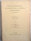 JAEGER K. - Die neueren Münzprägungen der deutschen Staaten vor Einführung der Reichswährung. (etwa 1806-1873). Heft 2: ANHALT - BADEN. Basel, 1954. p...