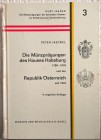 JAECKEL P. – Die Munzpragungen des Hauses Habsburg (1780-1918) und der Republik Osterreich seit 1918. Basel, 1970. pp. 191, molte ill. n. t.