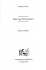 Grierson P., Dark Age Numismatics. Selected Studies. London 1979. Hardbound, 414pp., 29 essays from different journals. Very fine condition