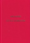 Melanges Cecile Morrisson. Travaux et Memoires 16. Paris 2010. Red cloth, 893pp., b/w illustrations, 212 essays in French, English, German, Italian an...