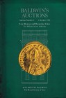 Baldwin's Auctions. Auction no. 2 - Late Roman and Byzantine Coins - The William J. Conte Collection. London, 5 October 1994. Softcover, 224 lots, b/w...
