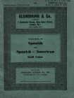 Glendining & Co., Catalogue of Spanish and Spanish-American Gold Coins. London, 12 October 1960. Softcover, 235 lots, b/w plates. Very good condition