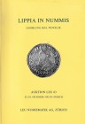 Leu Numismatics, Lippia in Nummis - Sammlung Paul Weweler. Auktion 63. Zurich, 23-24 October 1995. Softcover, 1206 lots, b/w photos. Good condition