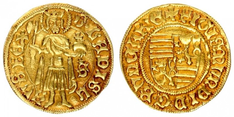 Austria Hungary 1 Goldgulden o.J. Kremnitz. Sigismund von Luxemburg (1387-1437)....