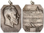 Germany Medal Frankfurt 1912 German federation shooting and golden anniversary shoot in Frankfurt from Korschann. (v.Korschann; b.Lauer; Nuremberg) on...