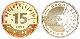Netherlands Token 15 Cents 1995. SNS Bank made big by staying small Back: the Netherlands 15 cents 1995 (mintmarks Rijksmunt). Town: Utrecht. Mintage:...