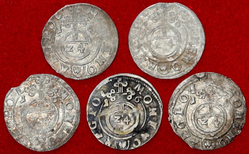 Poland 1/24 Thaler 1616 Bydgoszcz. Sigismund III Vasa (1587-1632). Crown coins. ...