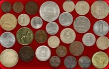 Estonia & Latvia 1922 10-50 Santimu; 1922-1995 1-50 Senti; 1-5 Marka; 1-5 Krooni. Lot of 30 Coins