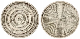 Lithuania 10 Litu Smetona 1938. (Destroyed circulation). Silver (0.750). 10 Litas Coin Destroyed 1938 (1940) Lithuania silver 1938 coins destroyed: Qu...