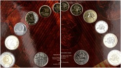 Lithuania 8.80 Litas 2013 penultimate sentence before the euro CH UNC in a blister. 6 coins & 1 commemorative medal (Battle of Blue Waters 1362-2012) ...