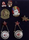 Russia USSR Badge Always ready. Pioneer badge; TRP Badge 1 degree heavy USSR 1950s; Signs "X years of the October Revolution"; the sign "300 rock riva...