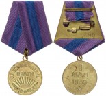 Russia Medal 1945 The medal “For the Liberation of Prague” is made of brass and has the shape of a regular circle with a diameter of 32 mm. On the fro...