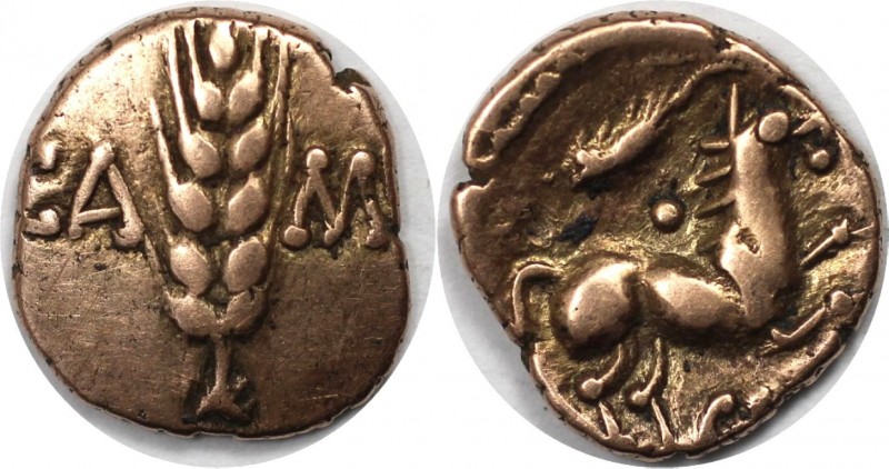 AV 1/4 Stater 10-20 n. Chr 
Keltische Münzen, BRITANNIA. CATUVELLAUNI. Cunobeli...