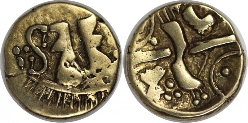 AV 1/4 Stater 65/40 v. Chr 
Keltische Münzen, BRITANNIA. BELGAE. AV 1/4 Stater ...