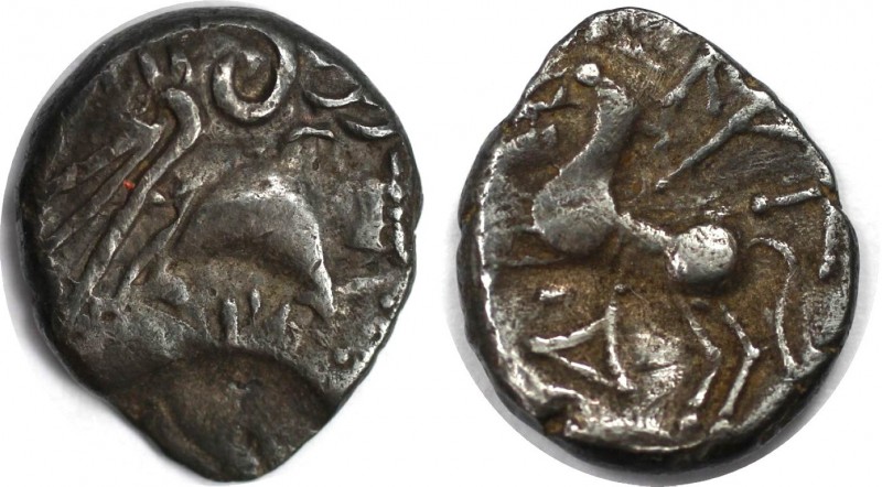 Quinar 2./1. Jhdt. v.Chr 
Keltische Münzen. GALLIA. Aedui. Quinar ca. 2./1. Jhd...