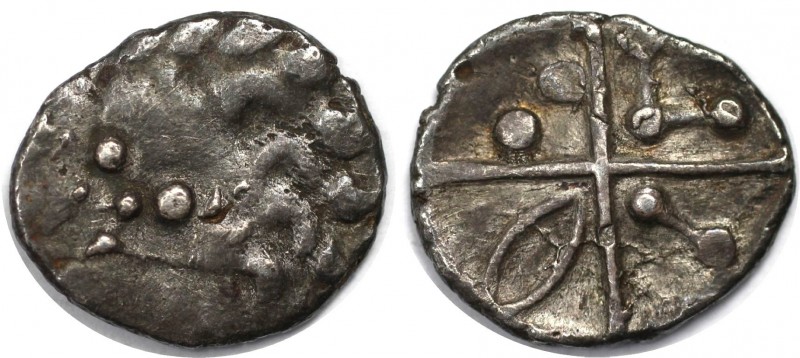 Quinar 1. Jhdt. v. Chr 
Keltische Münzen. BOHEMIA UND SÜDDEUTSCHLAND. Quinar ca...