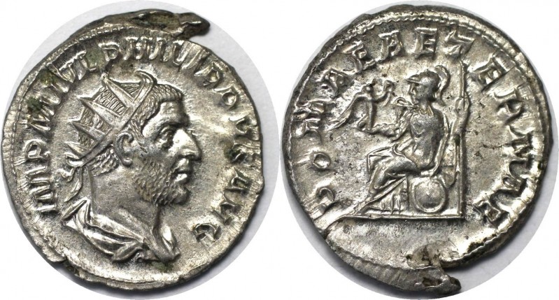 Antoninianus 244-247 n. Chr 
Römische Münzen, MÜNZEN DER RÖMISCHEN KAISERZEIT. ...