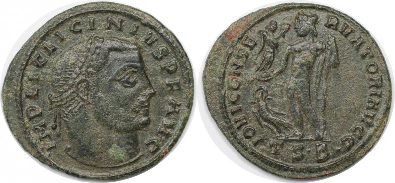 Follis 308 - 324 n. Chr 
Römische Münzen, MÜNZEN DER RÖMISCHEN KAISERZEIT. Lici...