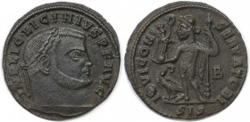Follis 308 - 324 n. Chr 
Römische Münzen, MÜNZEN DER RÖMISCHEN KAISERZEIT. Licinius I. (308-324 n. Chr). Follis (3,15 g. 21.5 mm). Vs.: IMP LIC LICIN...
