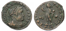 Follis 315-316 n. Chr 
Römische Münzen, MÜNZEN DER RÖMISCHEN KAISERZEIT. Constantinus I. (306-337 n. Chr). Follis (Lugdunum) 315-316 n. Chr, Vs: IMP ...