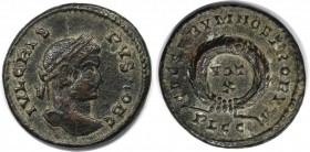Follis 317-326 n. Chr 
Römische Münzen, MÜNZEN DER RÖMISCHEN KAISERZEIT. Crispus, Caesar 317-326 n. Chr. Follis (Lugdunum) 1.Offizin. Vs: IVLCRIS PVS...