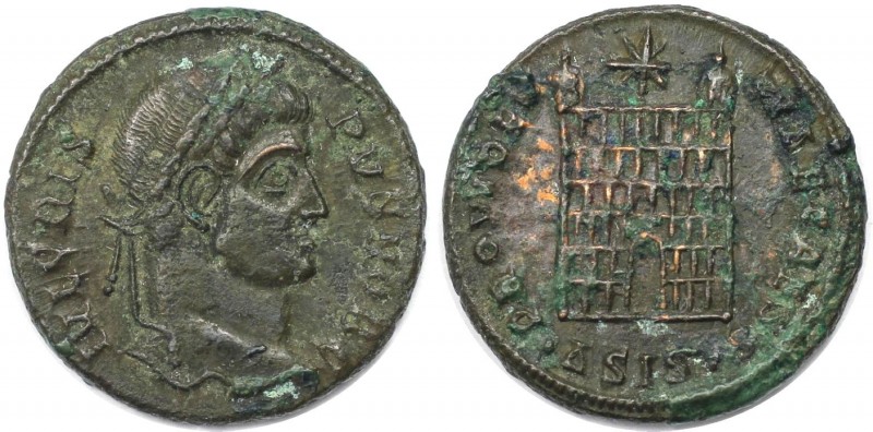 Reduzierter Follis 317-326 n. Chr 
Römische Münzen, MÜNZEN DER RÖMISCHEN KAISER...