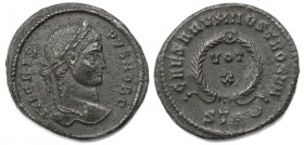 Follis 323-324 n. Chr 
Römische Münzen, MÜNZEN DER RÖMISCHEN KAISERZEIT. Crispus, Caesar 317-326 n. Chr. Follis Treveris (Trier) 323-324 n. Chr., IVL...