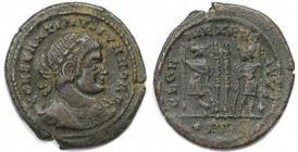 Follis 330-335 n. Chr 
Römische Münzen, MÜNZEN DER RÖMISCHEN KAISERZEIT. Constantinus Junior als Caesar 317-337 n. Chr. Follis (Lugdunum) 330-335 n. ...