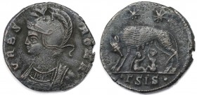 Red Follis 330-335 n. Chr 
Römische Münzen, MÜNZEN DER RÖMISCHEN KAISERZEIT. Constantin d. Gr. 306-337 n. Chr. Red Follis (Sisca) 330-335 n. Chr, 17 ...