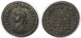 AE 3/4 337 - 361 n. Chr 
Römische Münzen, MÜNZEN DER RÖMISCHEN KAISERZEIT. Constantius II.(337-361 n. Chr). AE 3/4 (4.78 g. 20.5 mm) Vs.: FL IVL CONS...